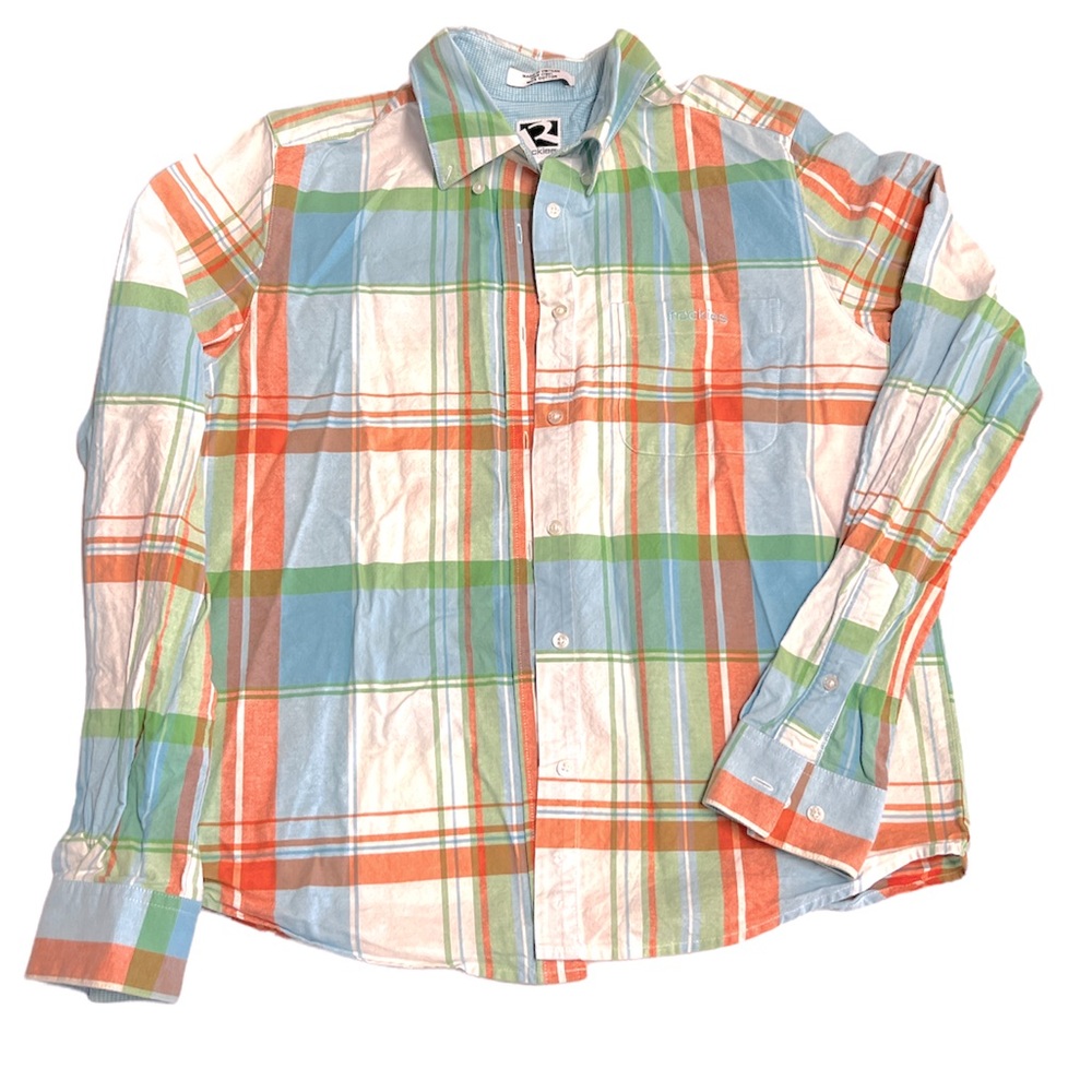 Rockies Button Down Plaid Shirt